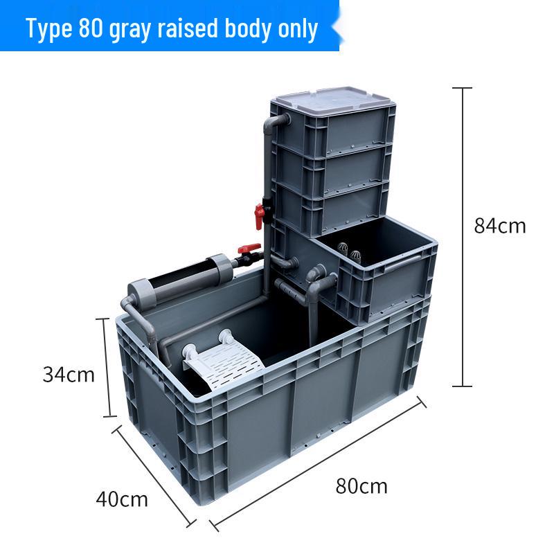 Enhanced Turtle Tank with Filter and Water Change System