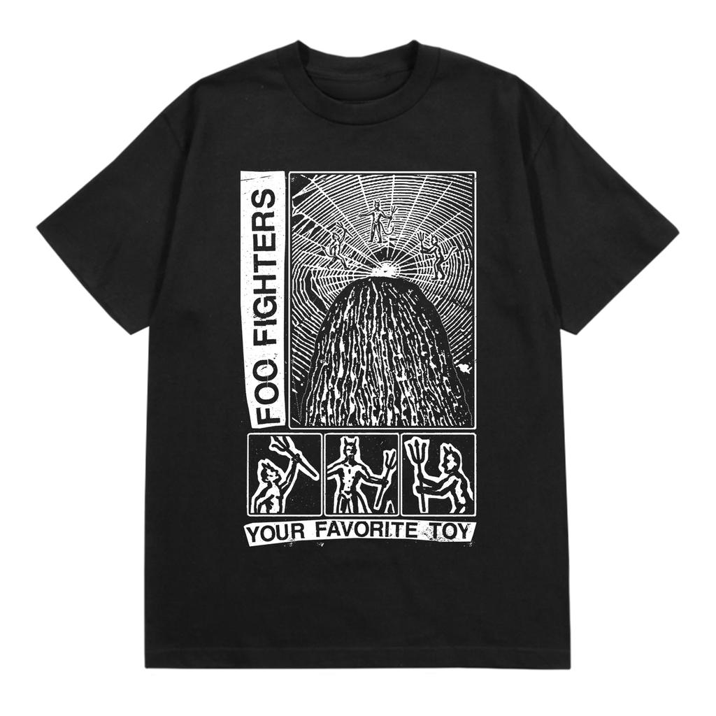 New Album Foo Fighters  Your Favorite Toy Cotton Unisex Shirt Summer Fashion Rock Y2k Graphi