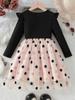 Kids Star Star Fluffy Tutu Dress Ultra Soft Breathable Party Outfit for Little Girls