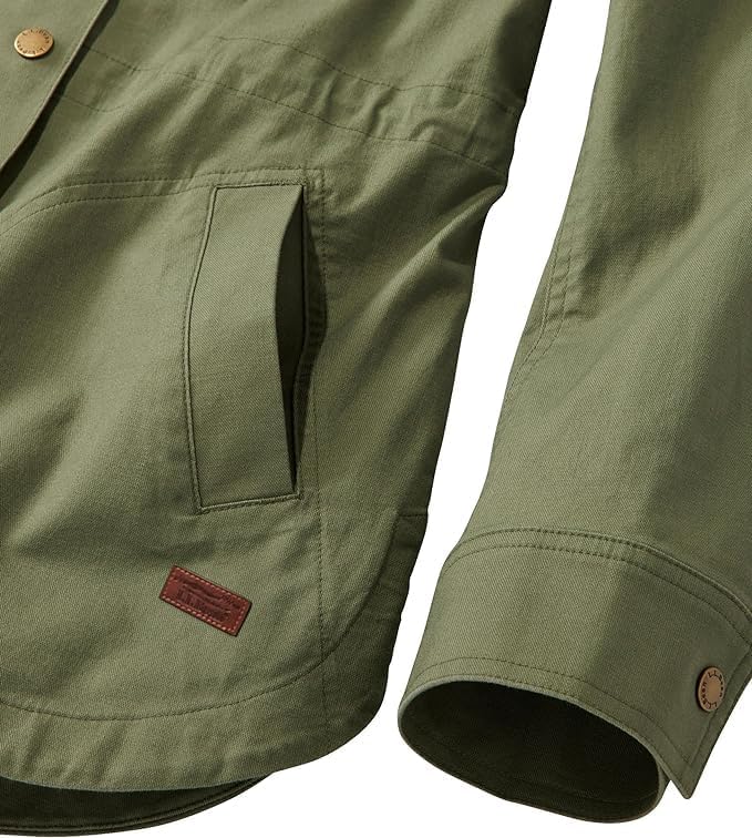 LL Bean Beanflex Utility US Deep 1000124053 Women's Jacket, Fit, Petite, S, Olive, Green,