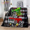 Portable Multifunctional Children's holiday birthday Gift Cartoon Rat Fink Cute Home Bedroom decoration Warm Sherpa blanket