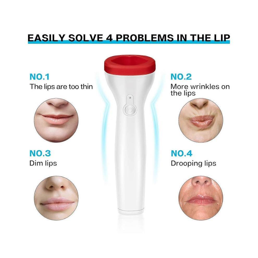 Lip Enhancer Device Lip Filler Beauty Pump, Electric Lip Plumper Device for Natural Pout