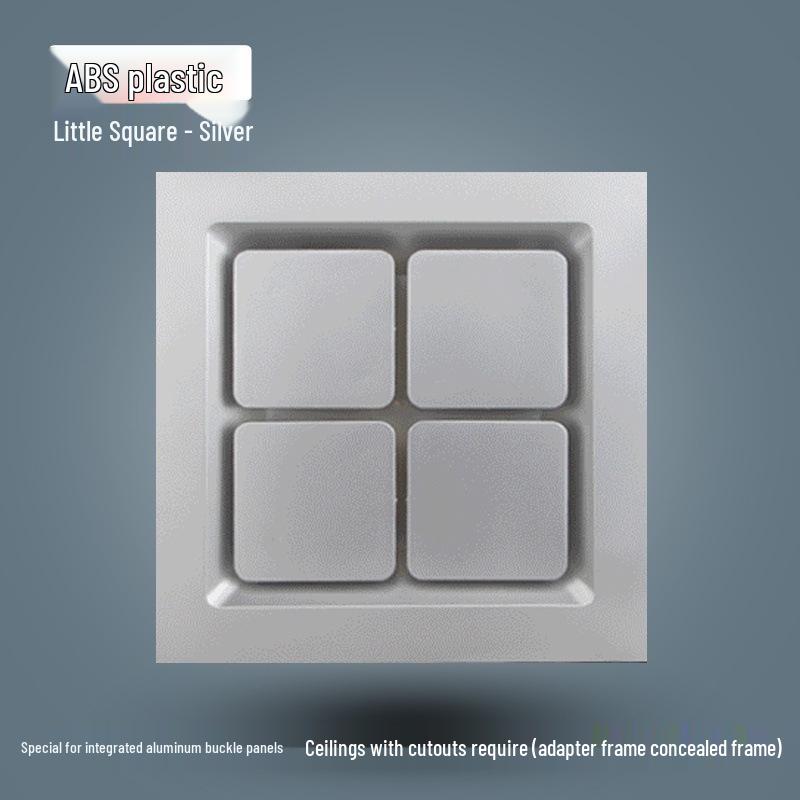 300x300 Silent Integrated Ceiling Ventilation Fan for Bathroom and Kitchen