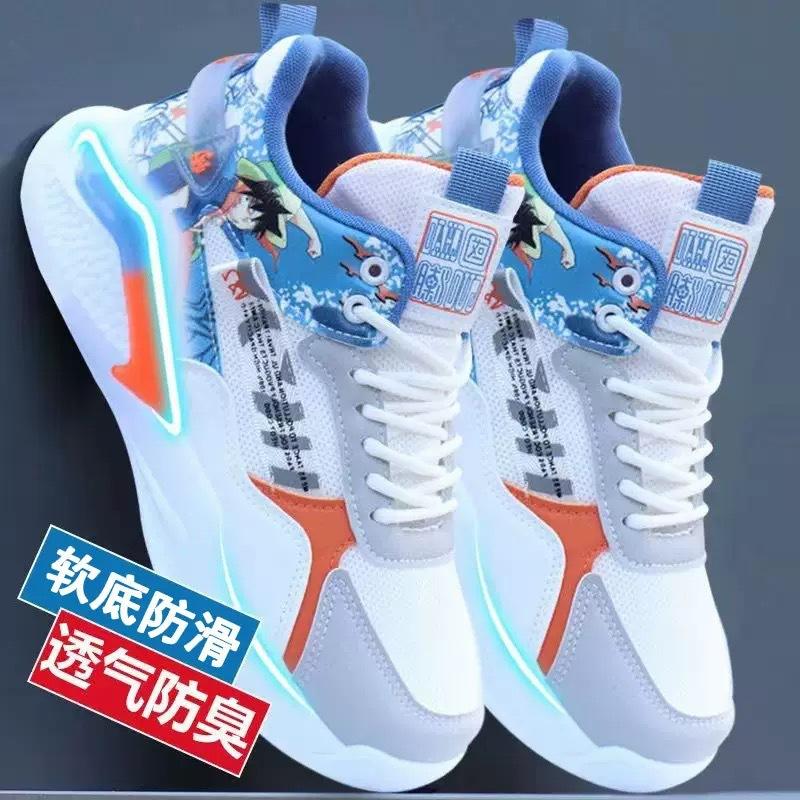 Spring and autumn new sports shoes high-top basketball shoes student travel shoes