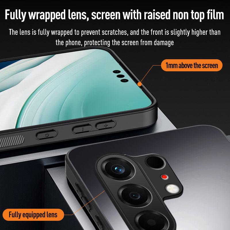 EUCAGR Per Tecno Camon 50 Pro 4G Lusso Antiurto AG Opaco Morbido TPU+PC Cover Posteriore Opaca Per Tecno Camon50 4G Custodia per Telefono Coque