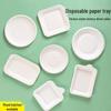 ZISIZ Thickened Disposable Paper Plates