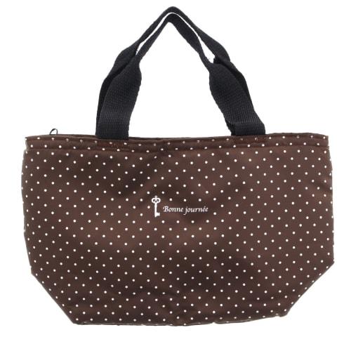 Torne Insulated Lunch Bag, Brown, Approx. 16 x 26 x 10 cm