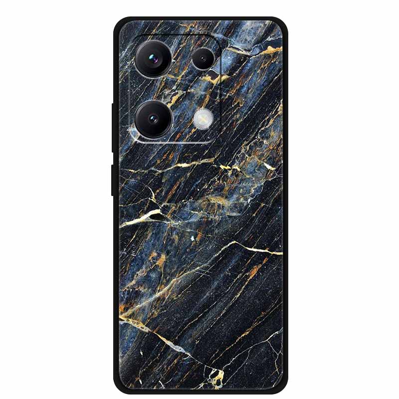 For Redmi Note 14S Case Note14S Marble Back Soft Cover Bumper TPU Phone Case For Xiaomi Redmi Note 14 S Silicone Shells Funda