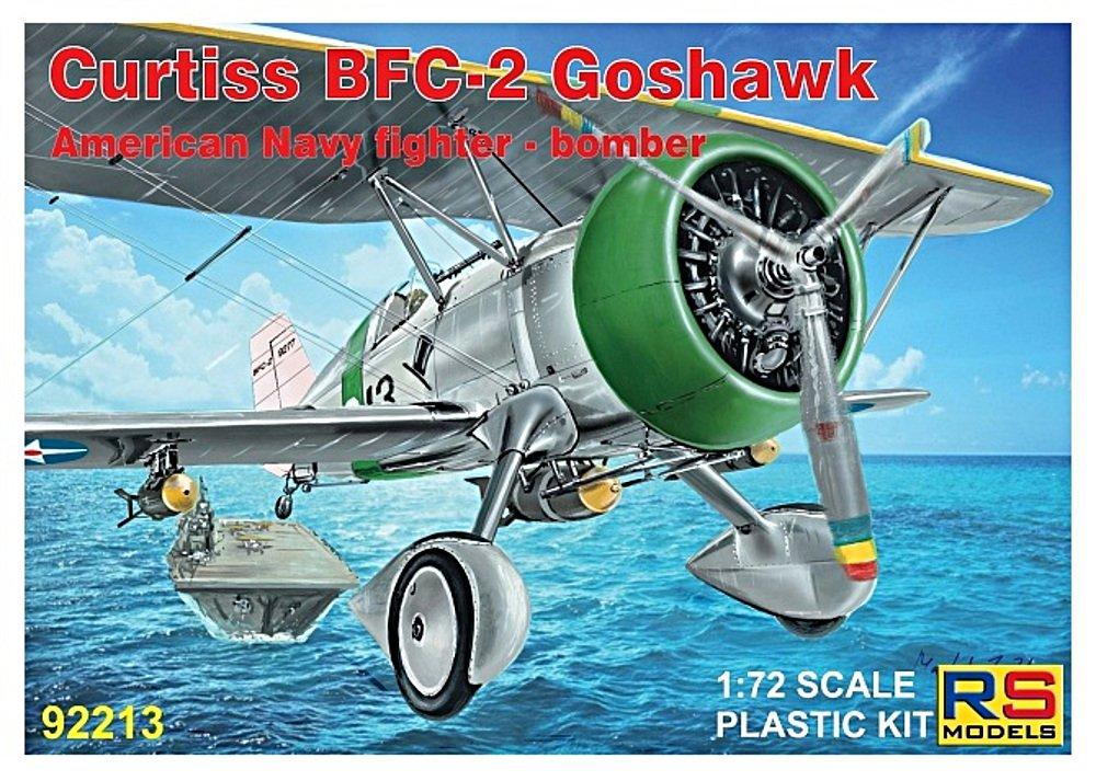 

RS Model US Navy Curtiss Goshawk Plastic Model Kit 92213 1/72 BFC-2