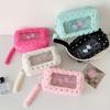 Bow Pencil Case Multifunctional Stationary Storage Bag Portable Makeup Pouch