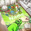 Custom Name Personalized Ben 10 Cartoon Print Carpet, Versatile Home Decor Rug, for Playroom, Apartment, Balcony, Entryway, Hallway Gift