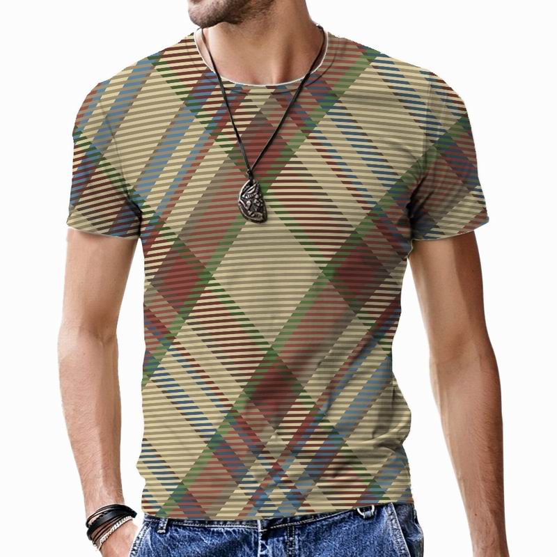 Oversized Vintage T-shirt For Men 3D Striped Print T Shirt Casual Short-sleeved Summer Streetwear Fashion Women Clothing Tees Tops