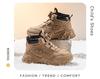 Babu Dou Kids' Velvet-Lined Warm Boots for Boys & Girls - Autumn/Winter 2025 Martin Style