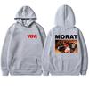 Hot Rock Band Morat Asuntos Pendientes 2025 Tour Double Sided printed Hoodie Unisex vintage pullover Men women Fleece Sweatshirt