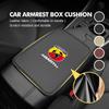 Ice Silk Car Armrest Box Pad Auto Wear-Resistance Arm Rest Mat For Abarth FIAT 500 Ducato Stilo Palio UNO Astra Bravo Tipo