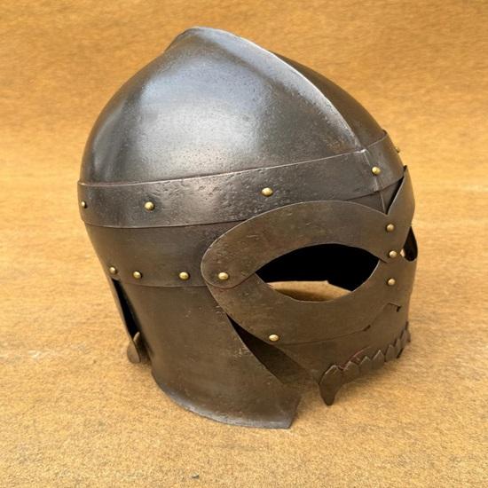 Fierce Skull Demon Helmet  Handcrafted Steel Medieval Armor for Cosplay, Roleplay Unique Decor Perfect Gift for Christmas