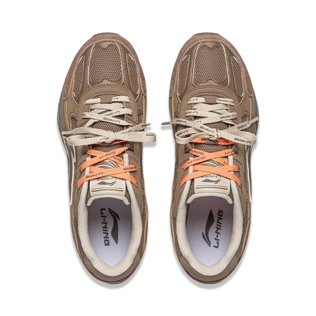 Li Ning Classic Thin Sole Retro Casual Fashion Comfortable Lightweight Soft Elastic Non-Slip Wear-Resistant Low-Top Lifestyle Shoes AGLW196-3