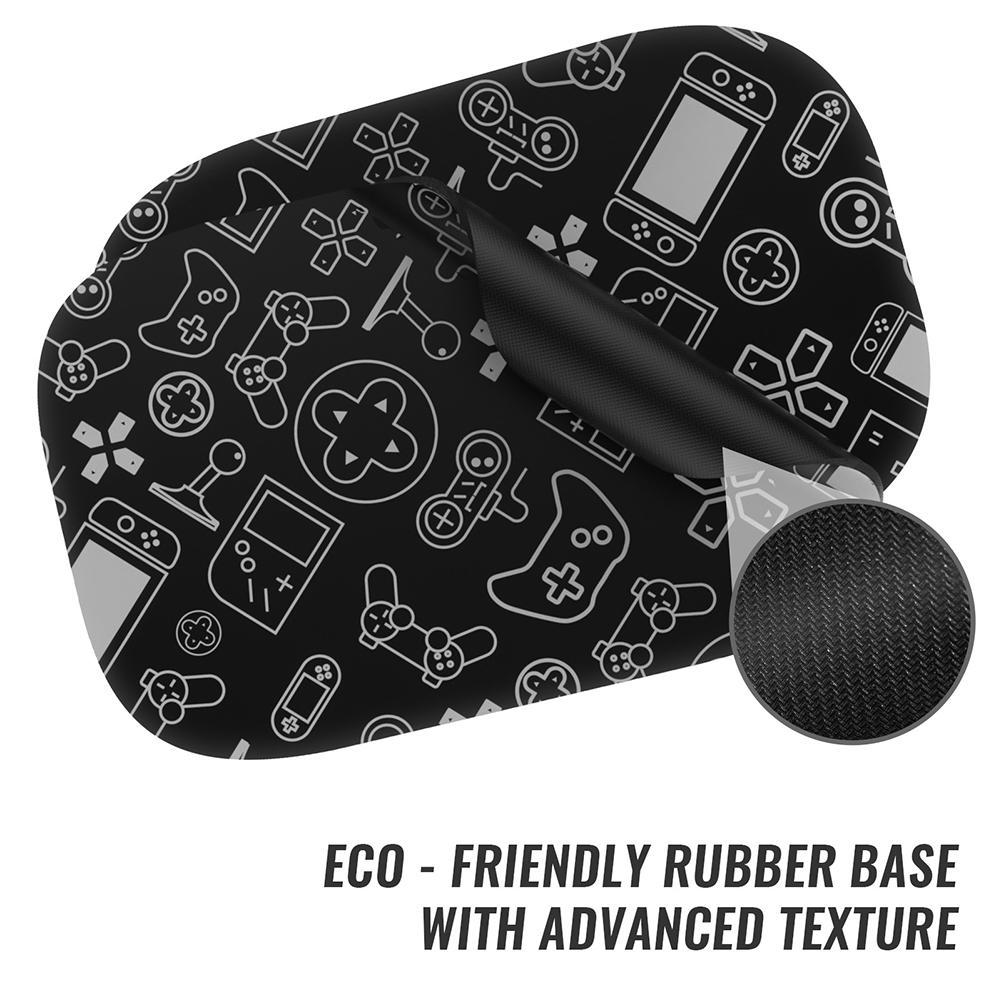 Left + Right Controller Mouse Bracket with Mouse Pad Mouse Holder Ergonomic Controller Mouse Dock for Switch 2 Accessories