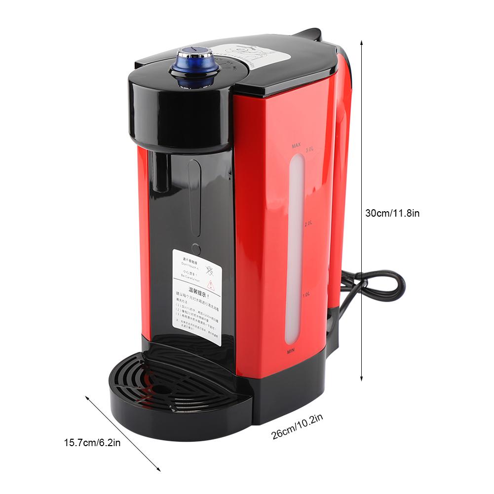 3L Electric Water Boiler Warmer   Water Heating Kettle Dispenser
