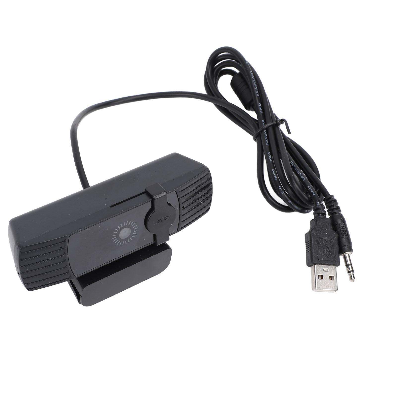 

1080P USB Webcam Full HD 120 degrees Wide Angle Lens Built in Noise Reduction Mic Computer Web Camera for Streaming