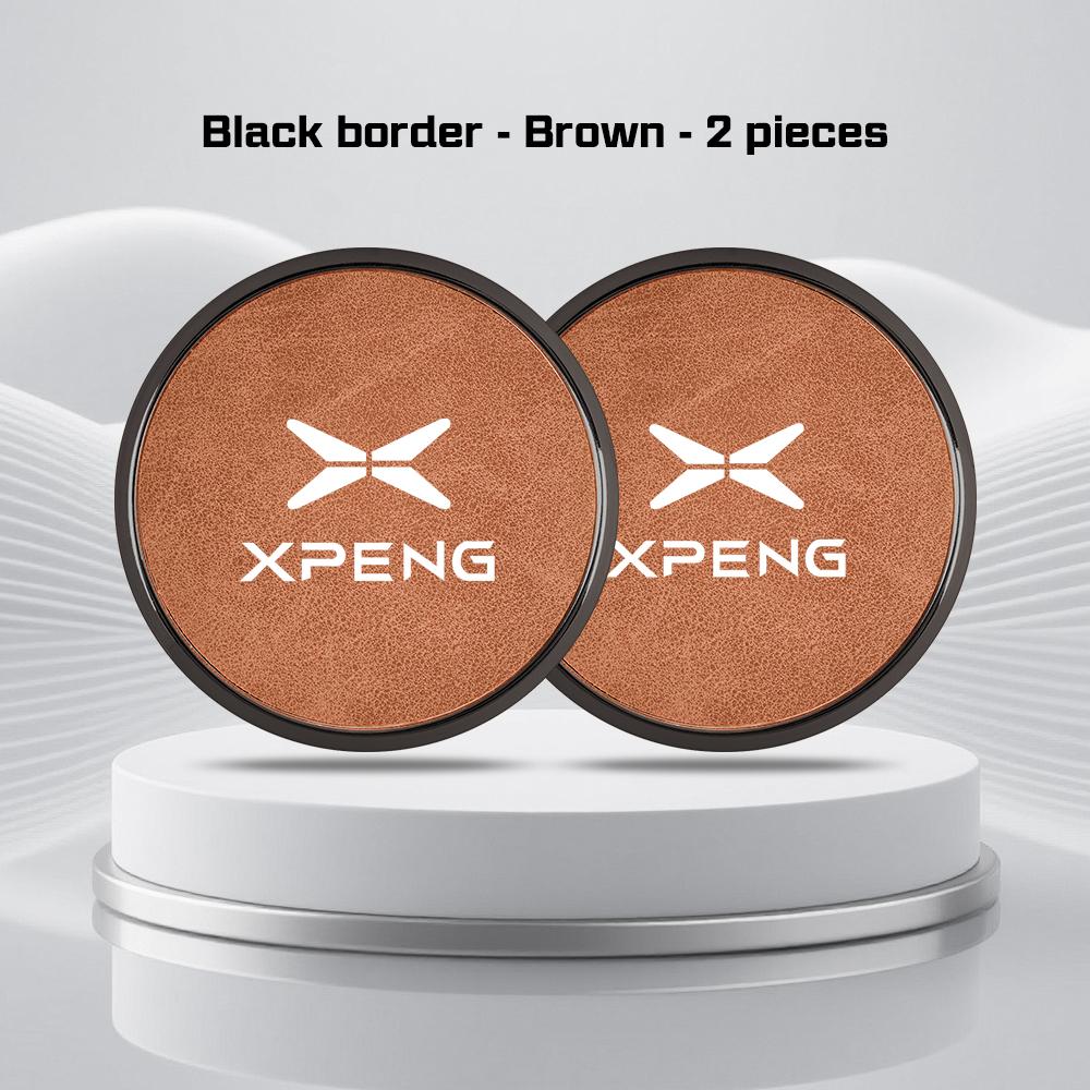 Universal Car Cup Holder Coaster Anti-slip Water-proof Cup Mat For Xpeng G6 P7 P7i G9 P5 G3 G3i X9 X2 N5 F30 H93 Car Accessories