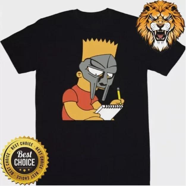 

MF DOOM x BART T Shirt 2024 Xmas Christmas Gift S-5XL 2XL
