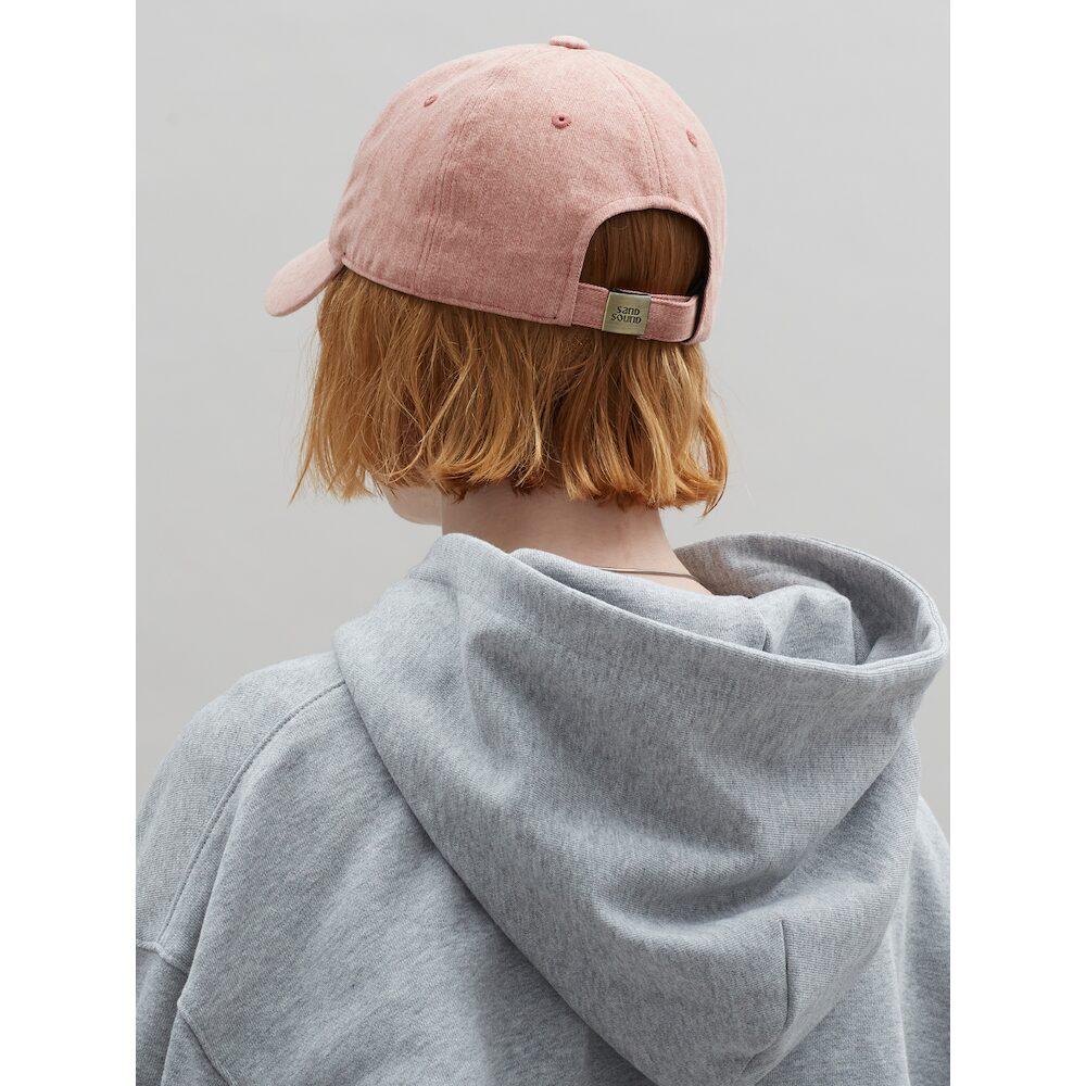 Saendeusaundeu Small Log Ballcap Light Pink