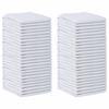 Pet Training Pad Non Woven Fabric 50 Pcs 60 X 45 Cm Black