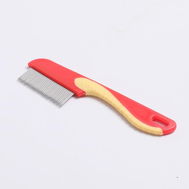 Pet Comb Stainless Steel Detangling & Flea Brush for Cats & Dogs
