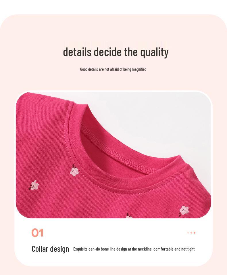 Little Maven Mädchen Cartoon Prinzessin Kurzarm Sommerkleid - Europäischer & Amerikanischer Stil Freizeitkleidung für Kinder.