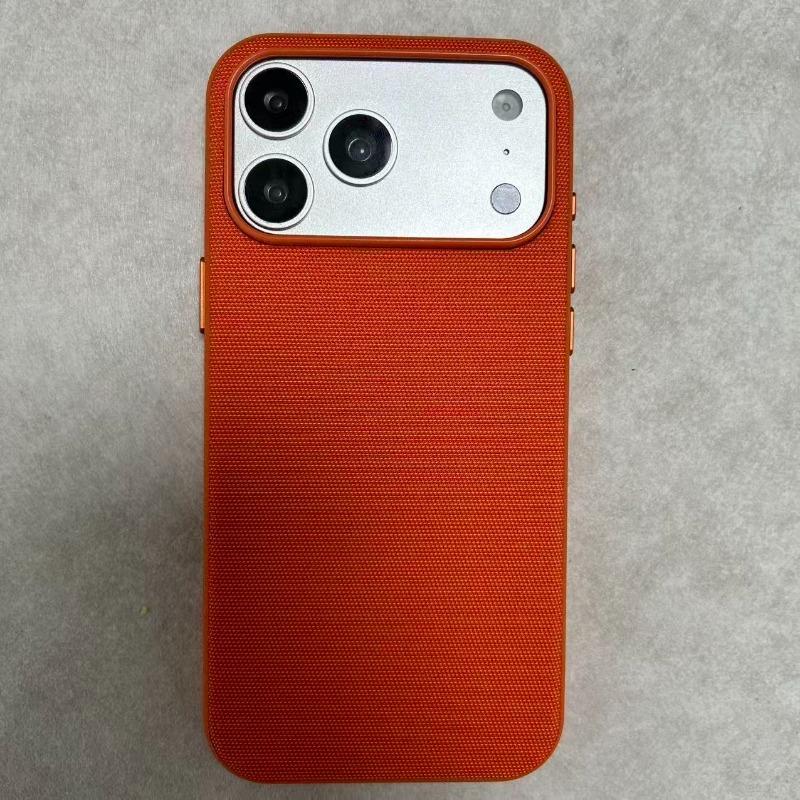 High Quality Original Technology Woven Case For IPhone 12 13 14 15 16 17 Pro Max Air Official For Magsafe Magnetic Protect Cover