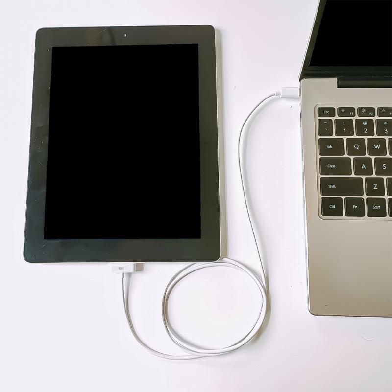 USB Typ C auf 30-Pin Ladekabel für Phone 3G/3GS für Phone 4/4S für Pad 1 für Pad 2 PVC Datenkabel