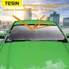 TESIN Car Front Windshield Sunshade For Ford Mustang 2008 2009 2010 2011 2012 2013 2014 Sun Visor Protector Cover