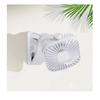 Mini clip electric fan, which can rotate 720 degrees. The stand supports USB charging, and multiple gears can be adjusted.