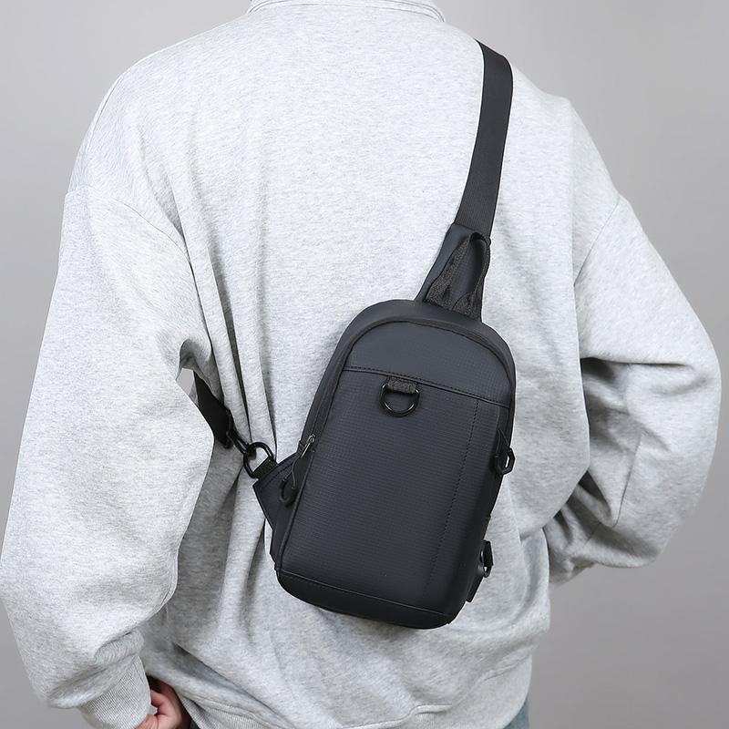 Chest Bags Men's One Shoulder Crossbody Bag Large Capacity Outdoor Sports Leisure Fashion Small Shoulder Bag Backpack