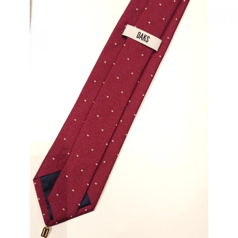 Daks Allover Wine Color Tie 2026 Ss  Dmg1acf1226r2 