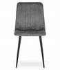 LAVA chair - dark gray velvet x 1