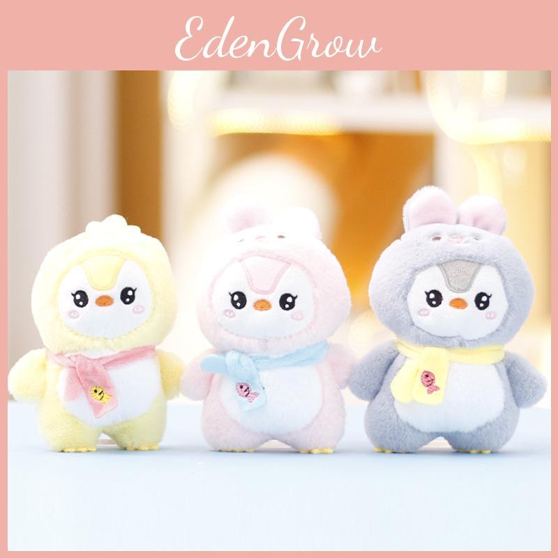 Rabbit Penguin Into Plush Doll Keychain Cartoon Toy Decoration Gift Pendant