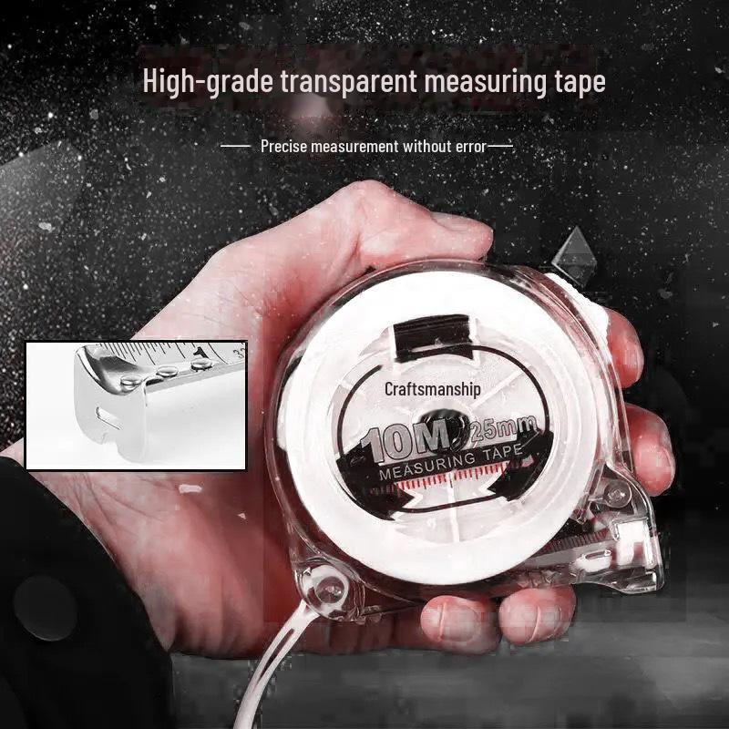 Stainless Steel Tape Measure - Available In 3m, 5m, 7.5m, and 10m Lengths