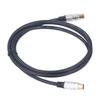Coaxial Cable 5ft Triple Shielded 9.5mm Male to Female RG59U Coax TV Cable for Satellite Receivers