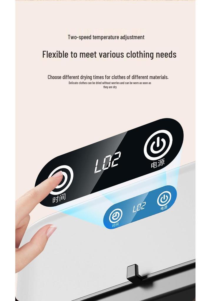 Portable Foldable Clothes Dryer for Home and Travel - Multifunctional Air Dryer