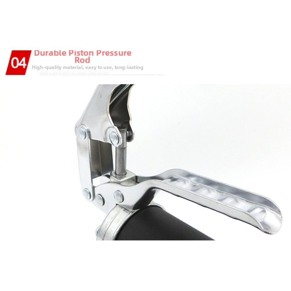 400CC High Pressure Grease Tool with Comfortable Grip Zinc Alloy Trigger for Smooth Operation in Industrial Use