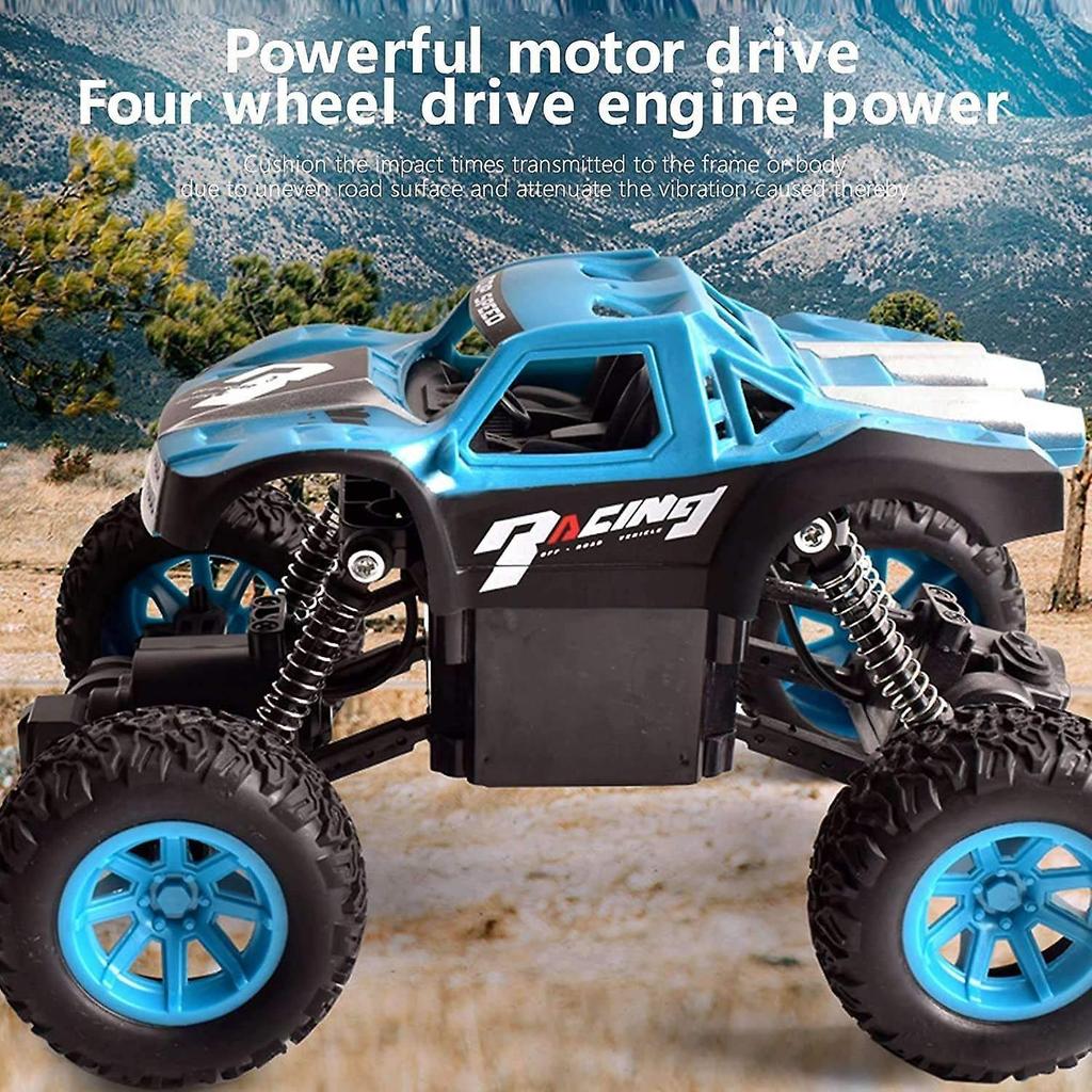 Christmas Gifts Children 2.4Ghz Alloy Climbing Car Electric 4WD Remote Control Off-Road Stunt Car To