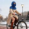 Cycling Face Cover Fleece Warm Neck Warmer Thickened Thermal Neck Hood Hat For Women Runners Cyclists Camping Cycling