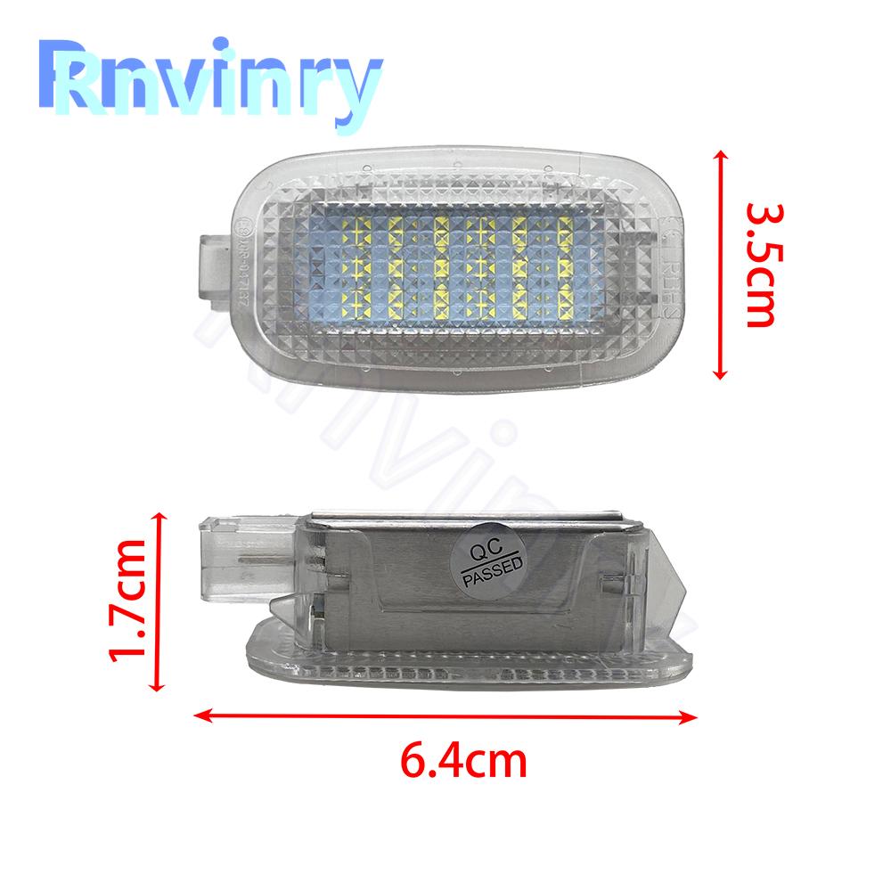 2x LED Luggage Compartment Interior Light Luggage Trunk Lamp For Mercedes Benz W164 X164 W169 C197 W204 X204 W212 W216 W221 R230
