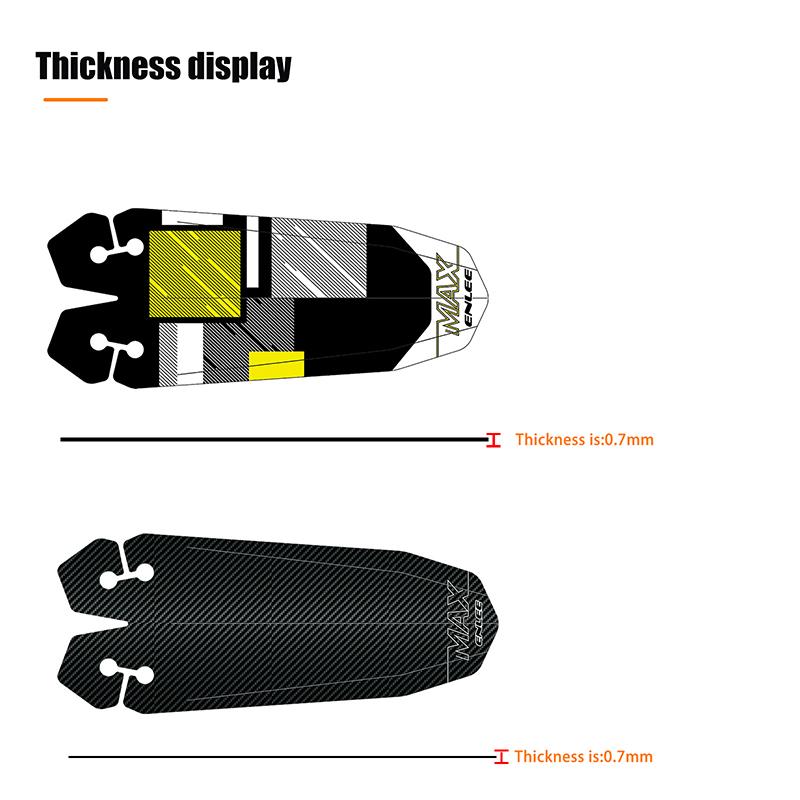 Bicycle Mudguard Rear Fender Road Saddle Wings Mud Guard Quick Release Cycling Colorful Fender Bike Accessories