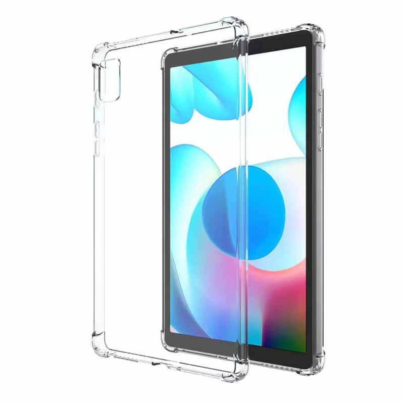 For Realme Pad Mini 8.7 inch 2022 Protective Back Cover Anti-Knock TPU Transparent Shockproof Case
