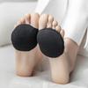 Female Spring and Summer Front Palm Pad Cotton Bottom Sweat Absorption Non Slip Half Palm Invisible Five Finger Socks