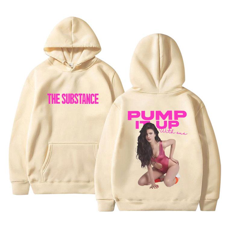 

Horror Movie The Substance Graphic Hoodie Men Women Fashion Gothic Streetwear Unisex Casual Vintage Oversized Pullover Hoodies 3XL