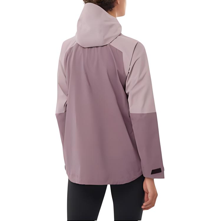 SALOMON Outerpath Pro 2.5L Waterproof Windproof Breathable Ski Jacket Women Jackets Moon-Landscape Quail LC2206900